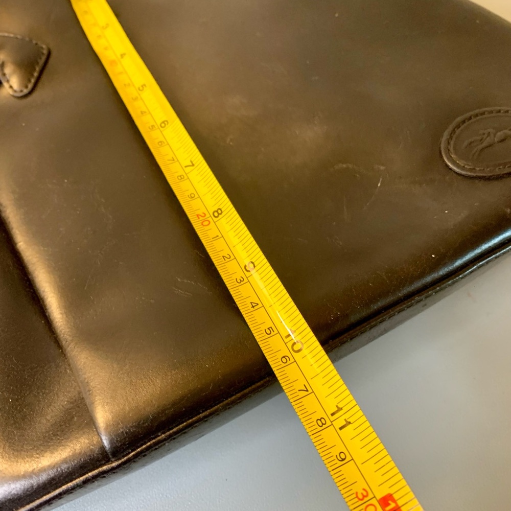 Elegant Black Leather Women's Bag - Picture 9 of 10